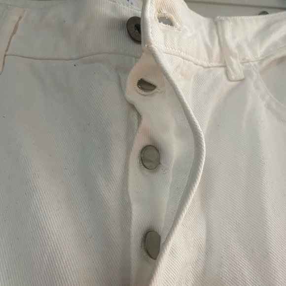 Zara white skinny ripped jeans - Picture 4 of 6